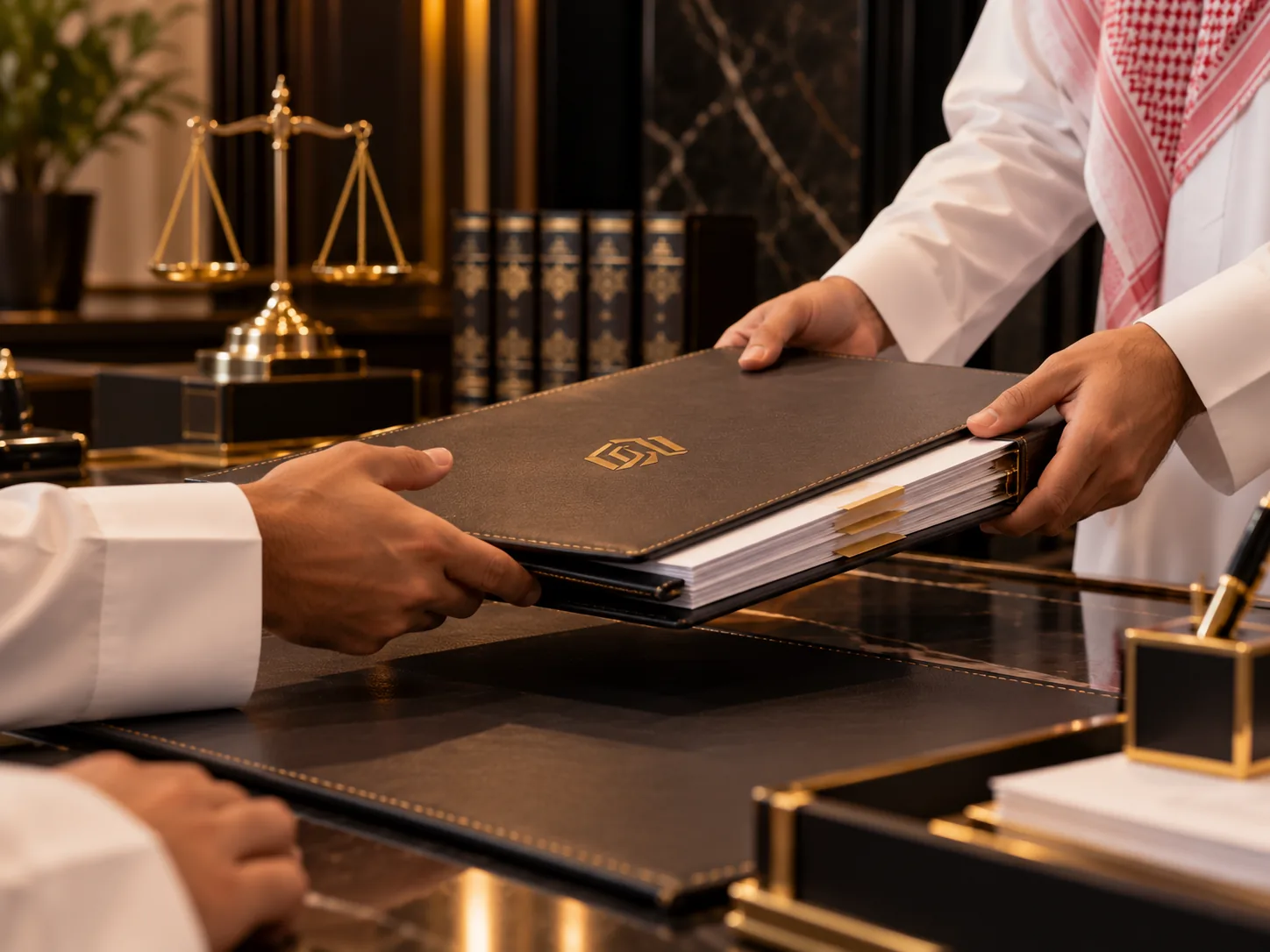 مراجعة حكم قضائي وصياغة اعتراض قانوني على حكم أمام محكمة الاستئناف في السعودية.